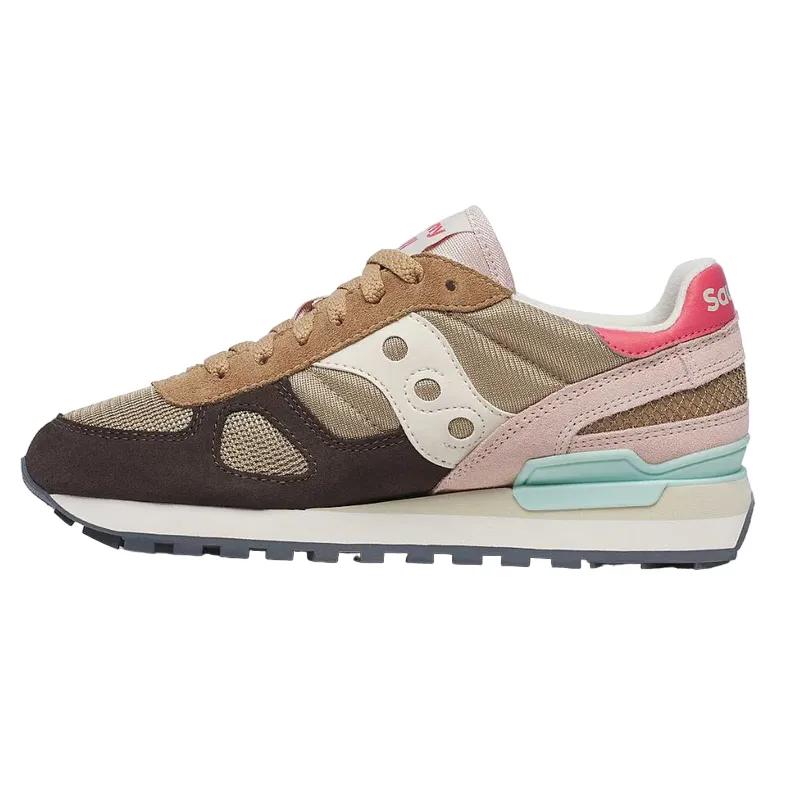 Tough Saucony Originals scarpa sneakers da donna Shadow Original S1108-881 marrone-crema