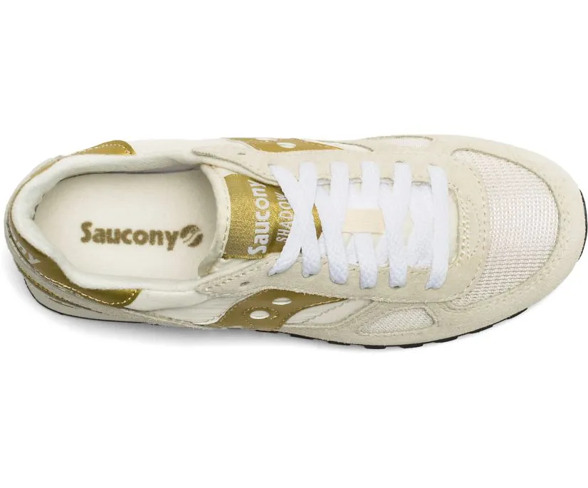 Adaptive Responsiveness low - profile sole Saucony Originals scarpa sneakers da donna Shadow S1108-720 bianco-oro