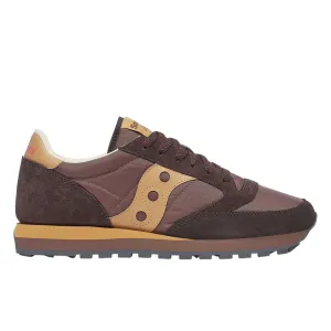 Saucony Originals Sneakers Donna Jazz Triple S60530-59 Deep Red/Tan Abrasion Resistant Toe Cap
