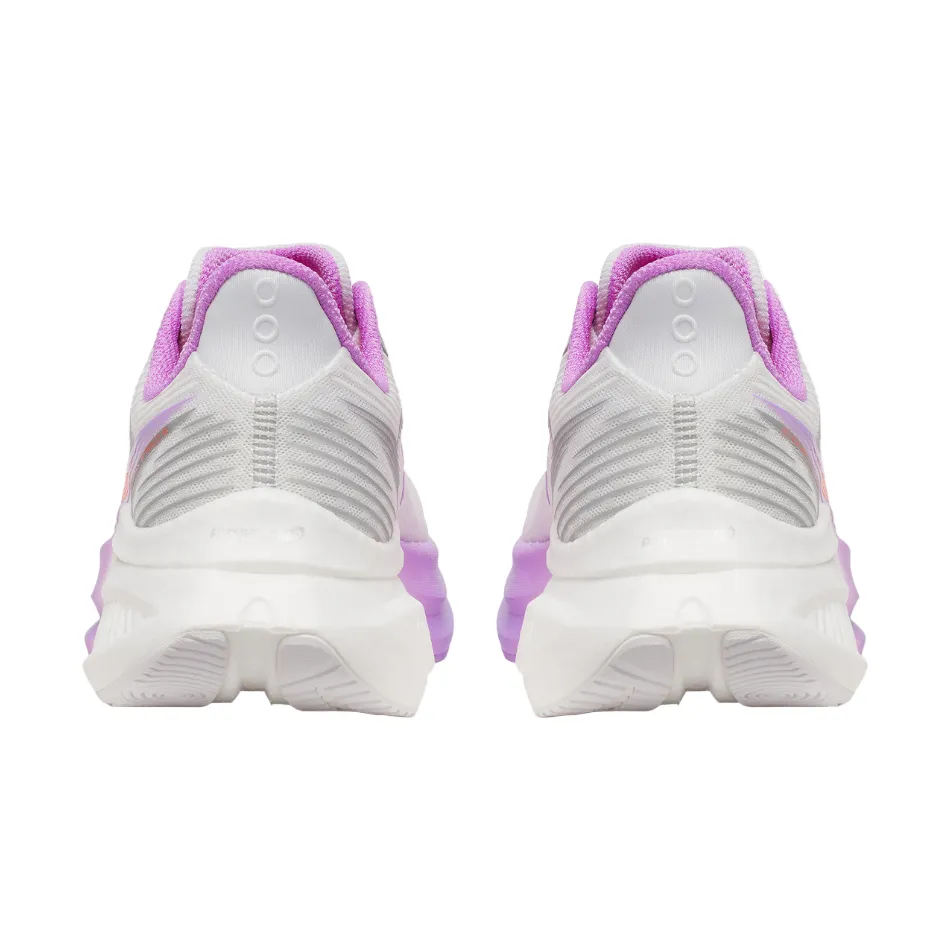 Comfort Shock Saucony Women's Endorphin Speed 5 Running Shoes in White/Crocus - Online Exclusive