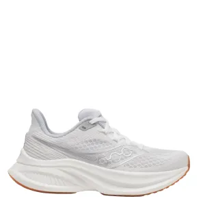 Muscle Friendly Saucony Women's Endorphin Speed 5 Running Shoes in White/Gum - Online Exclusive