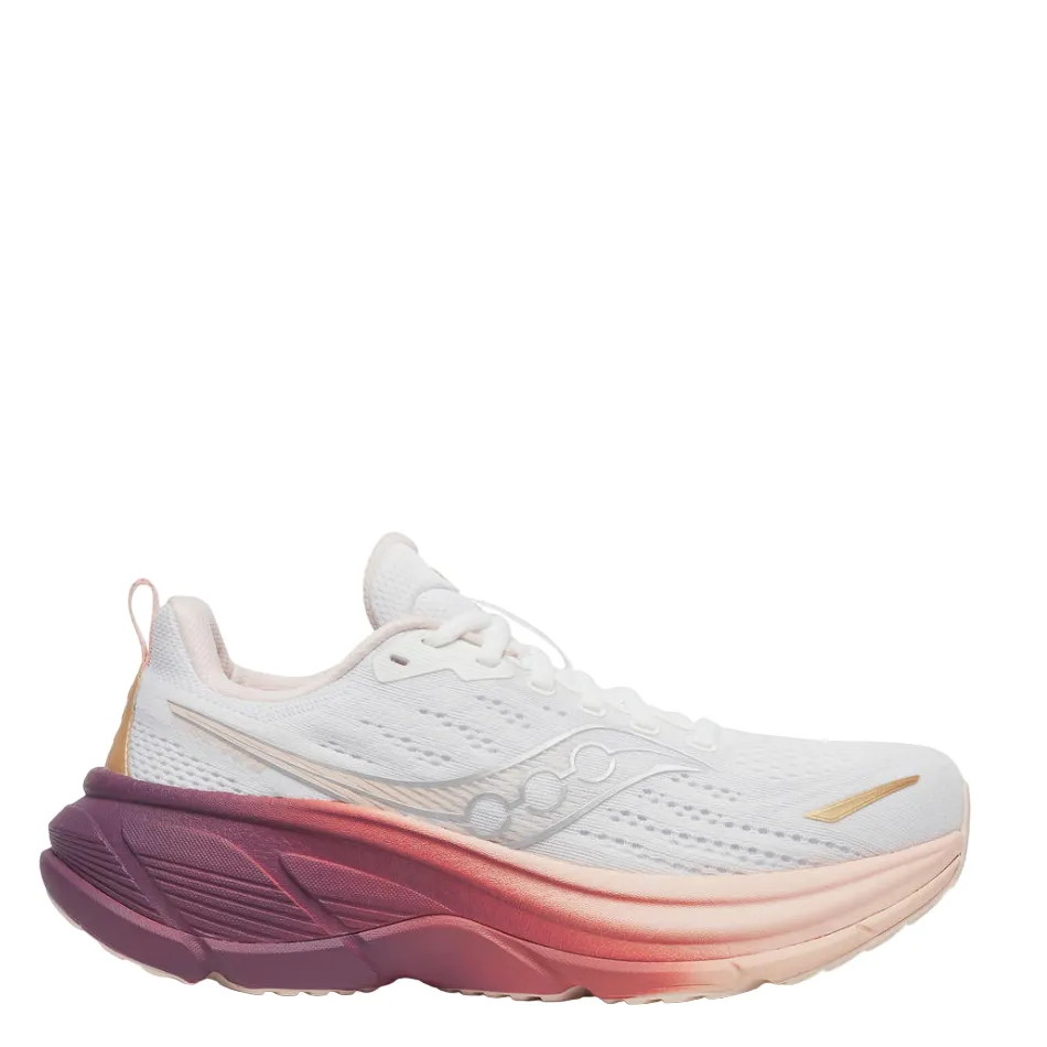 Athletic Saucony Women's Hurricane 25 Running Shoes in White/Cameo - Online Exclusive