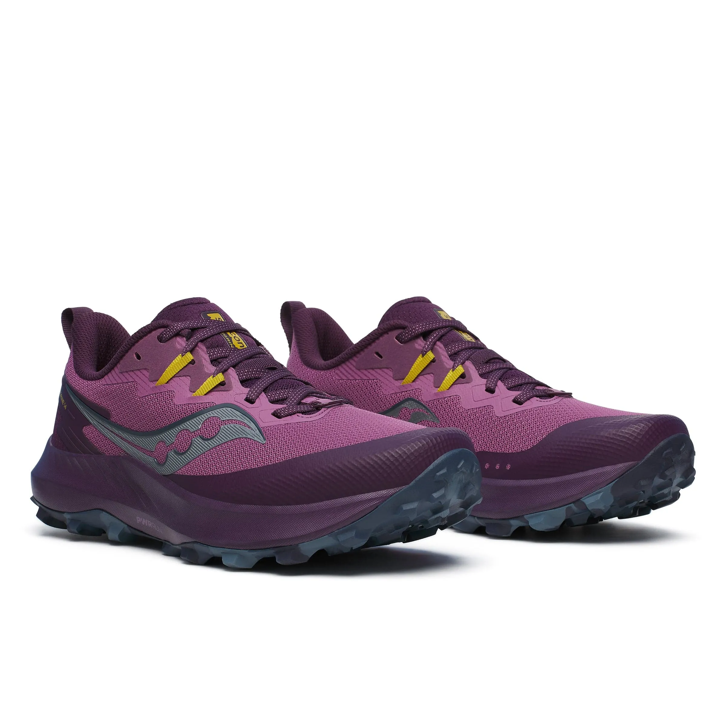 Saucony Women's Peregrine 14 Trail Running Shoes in Plum/Eggplant SS24 Modern Wear