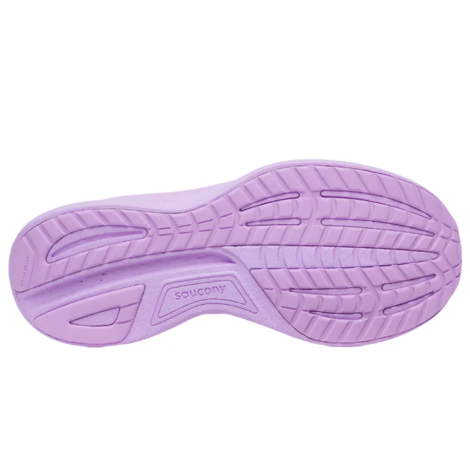 Anti Microbial Treatment Saucony Women's Ride 18 Running Shoes in White/Coral - Online Exclusive
