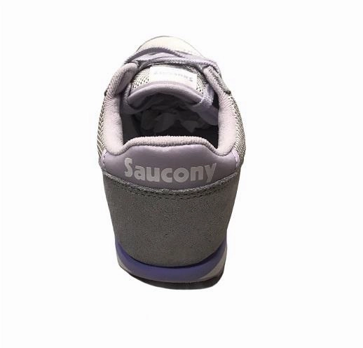 Saucony Original scarpa sneakers da ragazza Jazz SK159615Y argento Toe Protection