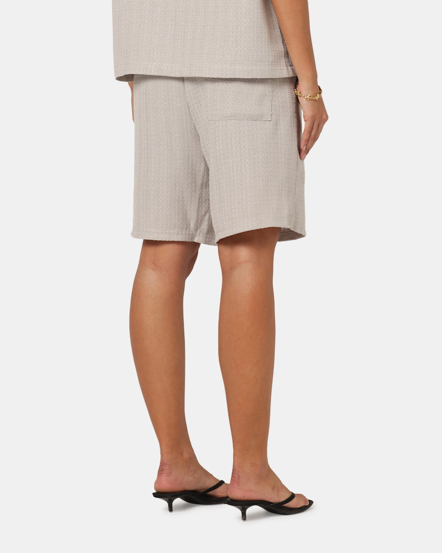 Performance Ready XXIII Textured Shorts Stone