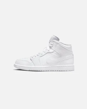 Jordan Air Jordan 1 Mid White/White All-day lining
