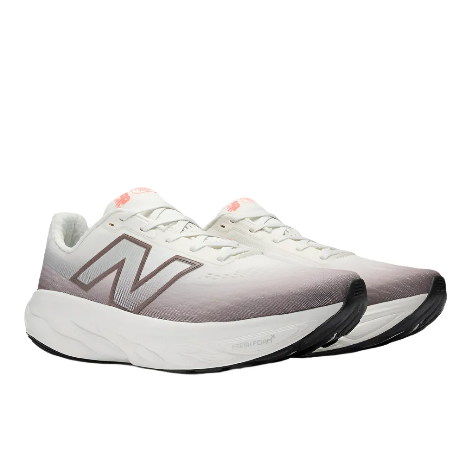 Activity tracking New Balance Men's 1080 V14 Running Shoes in Earth Shadow with Reflection and Urgent Red AW25