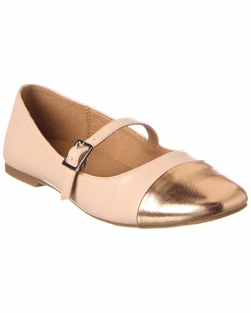 RemovableInsole Zero Drop Design Dolce Vita Blane Mary Jane Cap Toe Flat