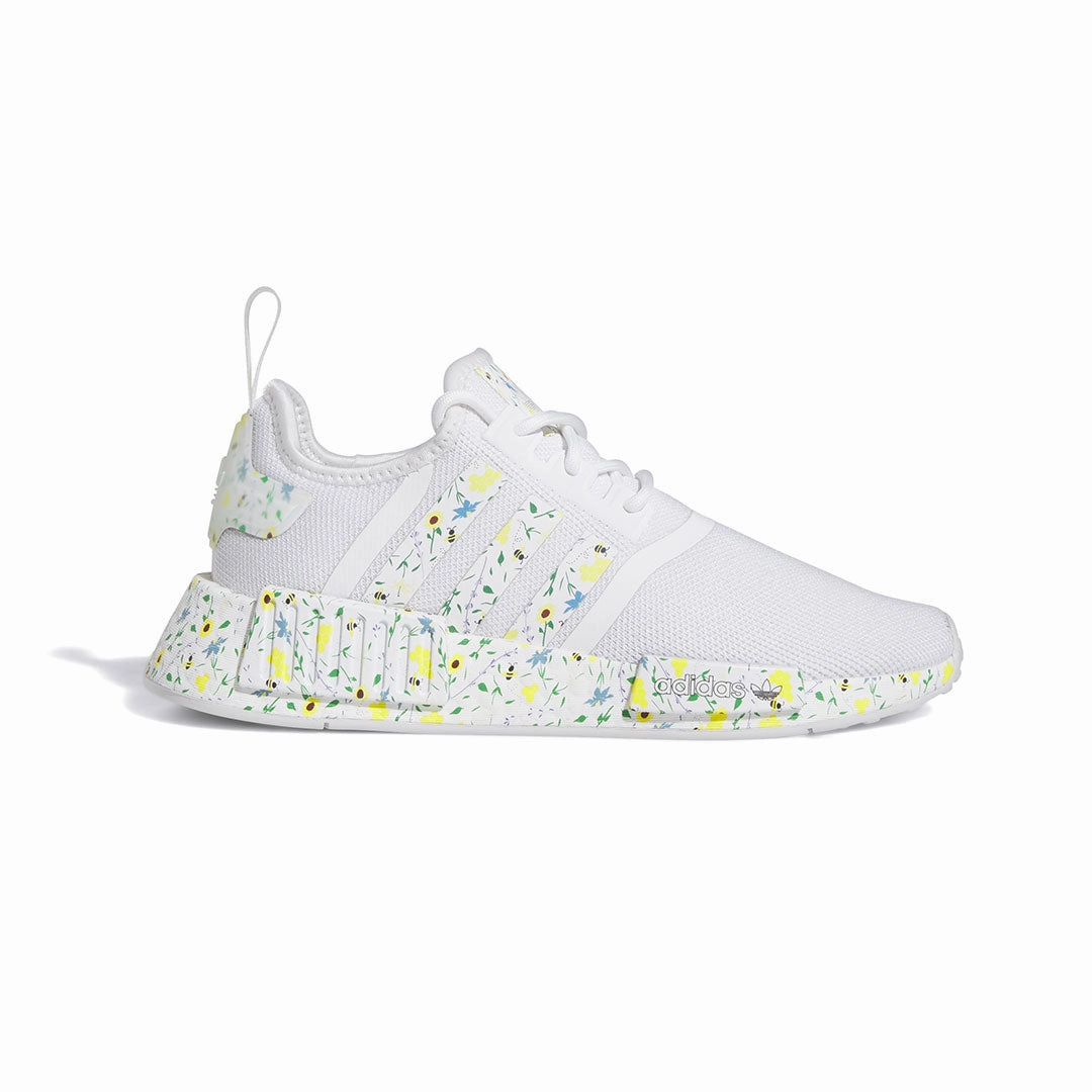 Lightweight Frame Structure Flexible Zones adidas - Kids' (Junior) NMD R1 Shoes (IG7296)