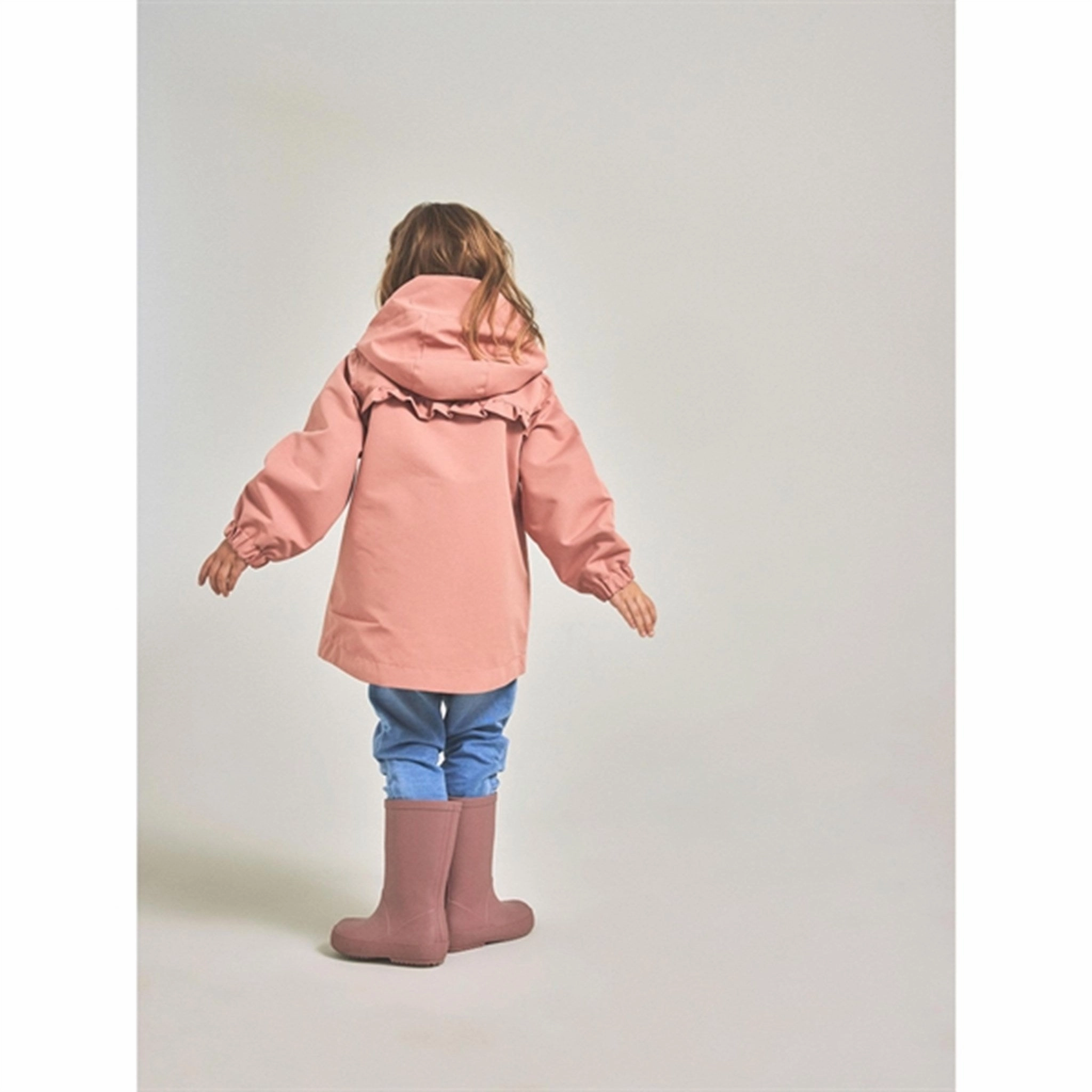 Name it Old Rose Malex Jacket Fleece Backing Multi Pocket Design