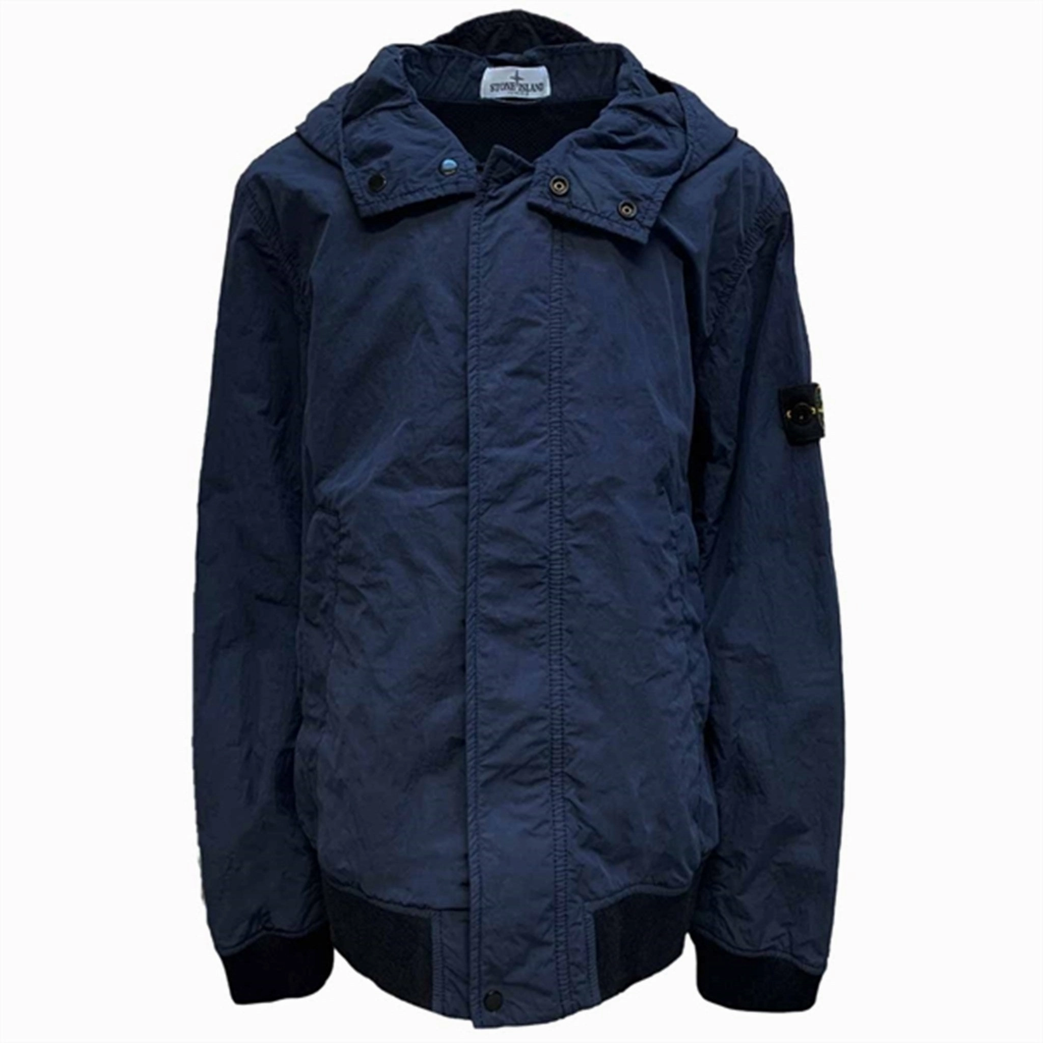 Stone Island Junior Jacket Navy Temperature Regulating