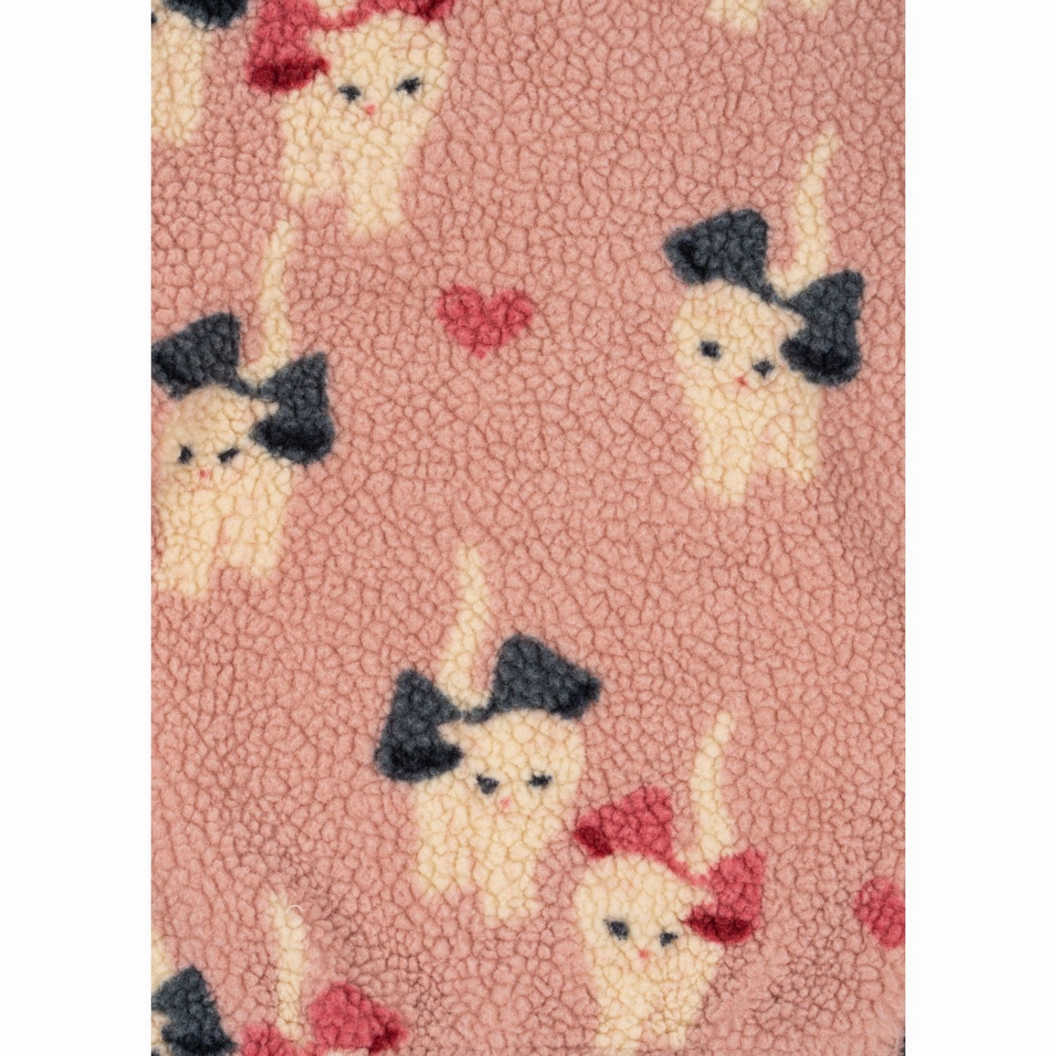 Konges Sl?jd Bow Kitty Jody Teddy Jacket Grs Thick Insulation Buttery Soft Handfeel