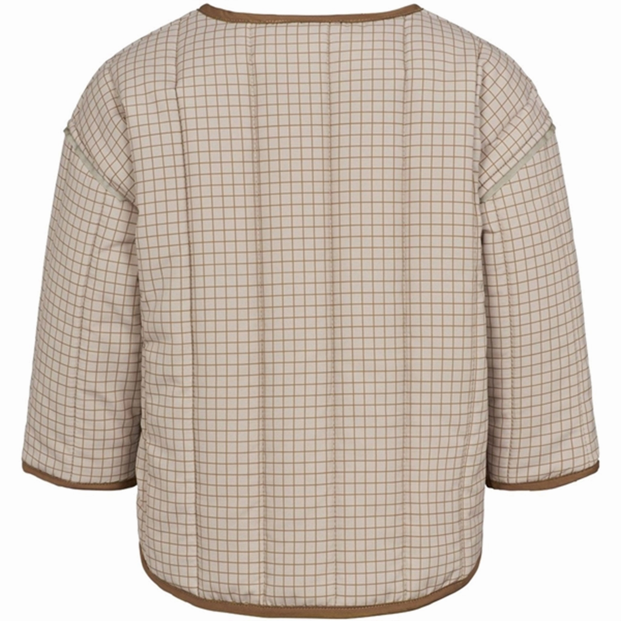 MarMar Hazel Check Ovalino Quilt Thermo Jacket Elasticized Waist