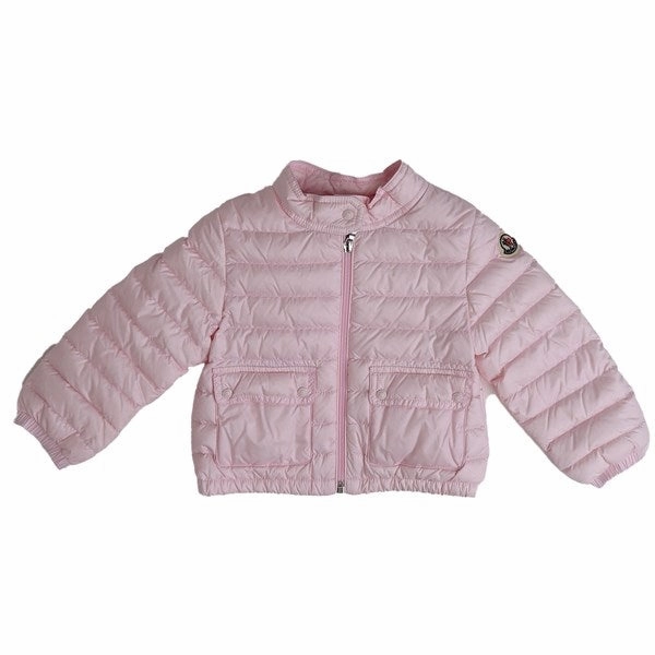 Pre Shrunk Cotton Blend Moncler Lans Jacket Pastel Pink