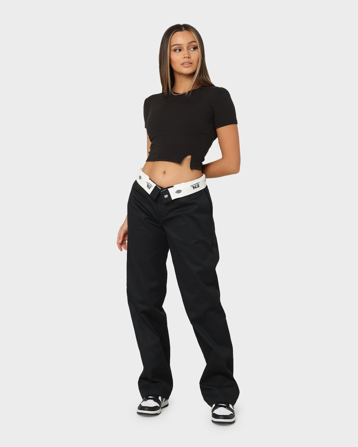 Smart Design Stretch Ready Dickies Original 874 Work Pants Black