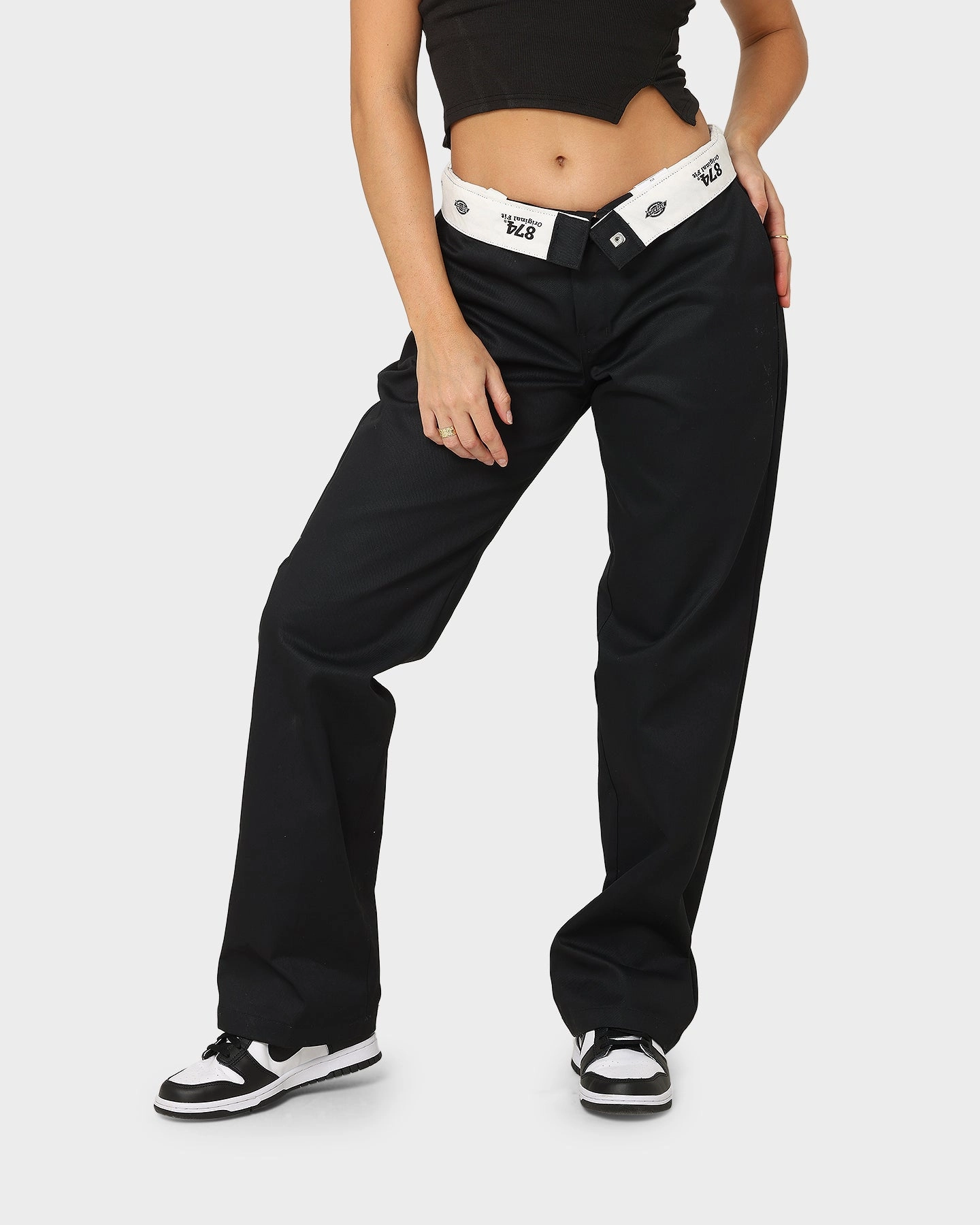 NonSlipGrip Dickies Original 874 Work Pants Black