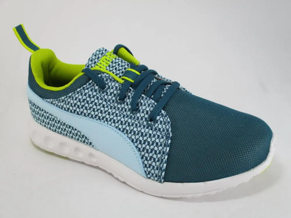 Energy Capturing Units Hygroscopic Yarn Technology Puma scarpa da corsa da donna Carson Runner Knit 188151 01 verde