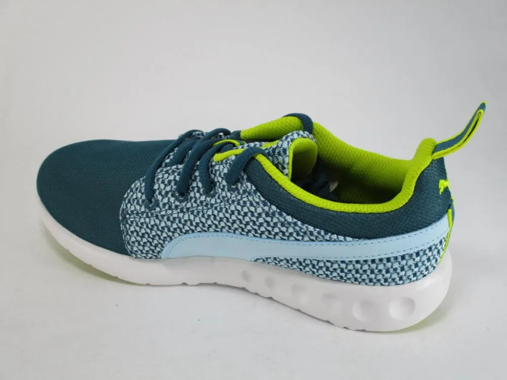 High Rebound Sole Puma scarpa da corsa da donna Carson Runner Knit 188151 01 verde