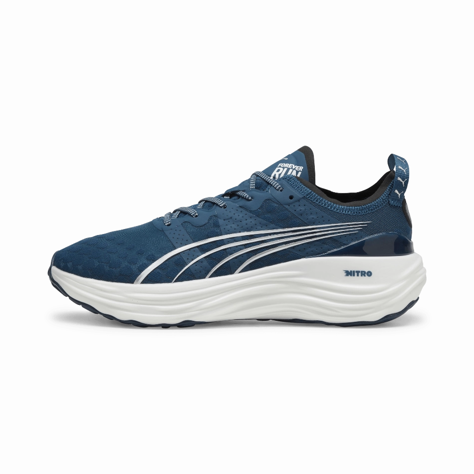 festival - themed running wear Training running Puma Men's ForeverRun Nitro Running Shoes in Ocean Tropic-Puma White SS24