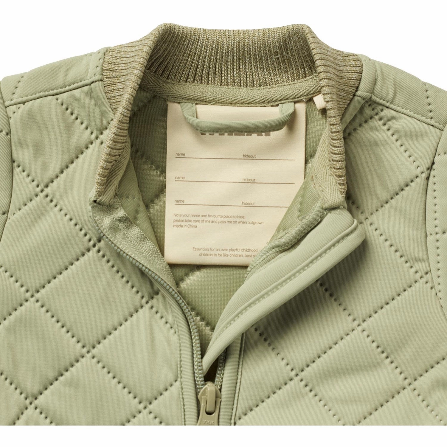 Waterproof Technology Wheat Green Tea Thermo Jacket Loui