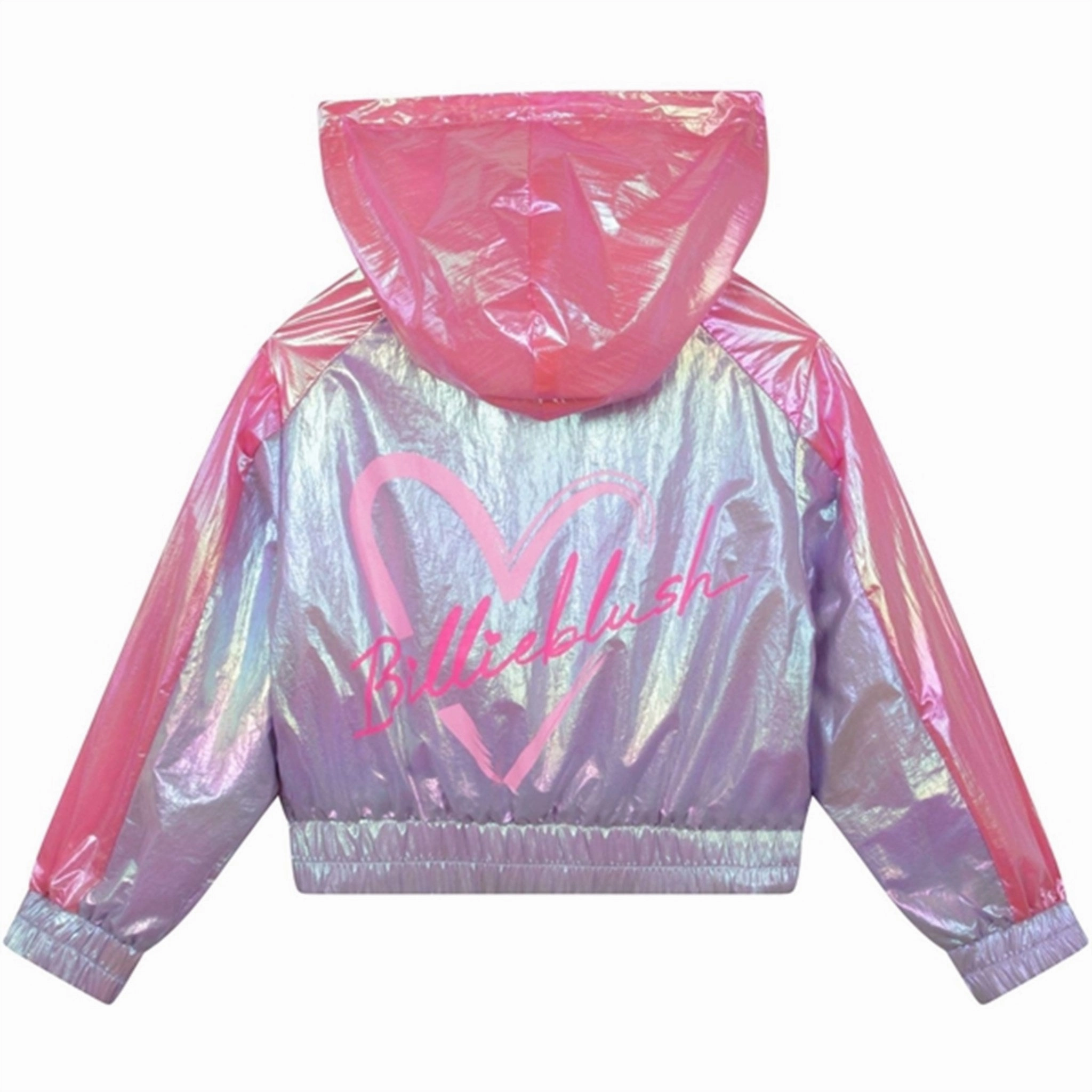 Billieblush Hooded Windbreaker Pale Blue Trendy Must Have