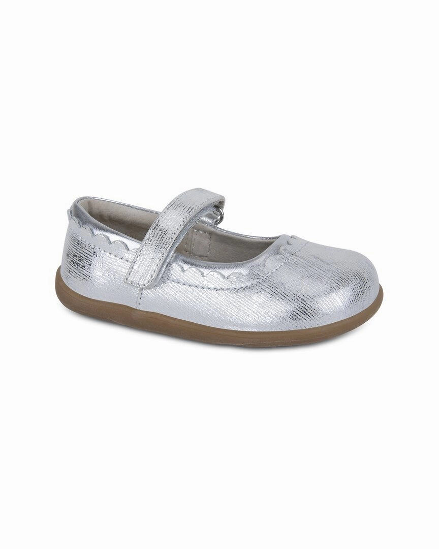 See Kai Run Jane II Leather Mary Jane Low Top
