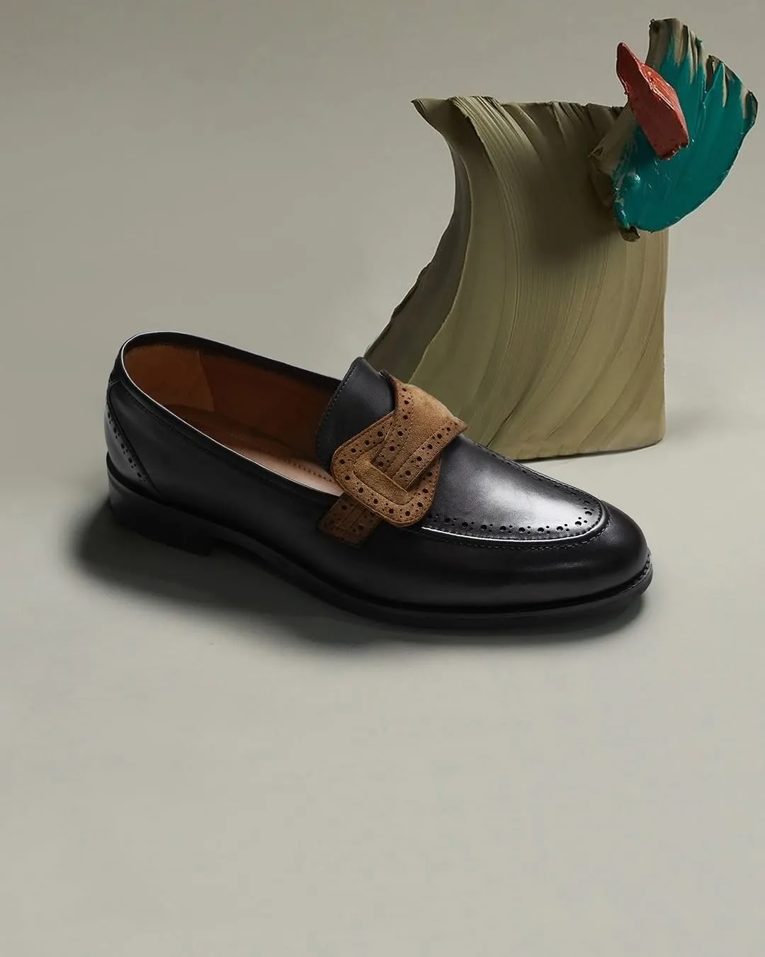 Selenite - Men's Dark Brown Calf Leather Loafer