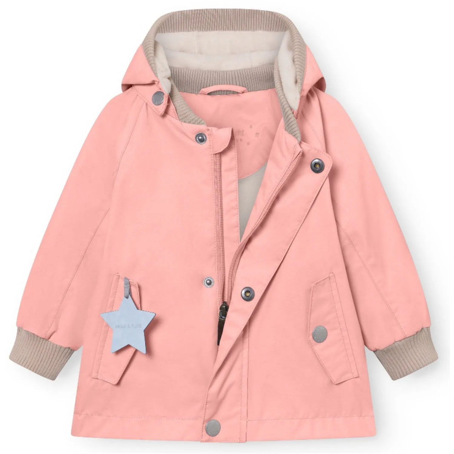 Mini A ture Rose Tan Wally Fleece Lined Spring Jacket. GRS Tactical Wear Climate Responsive Textile