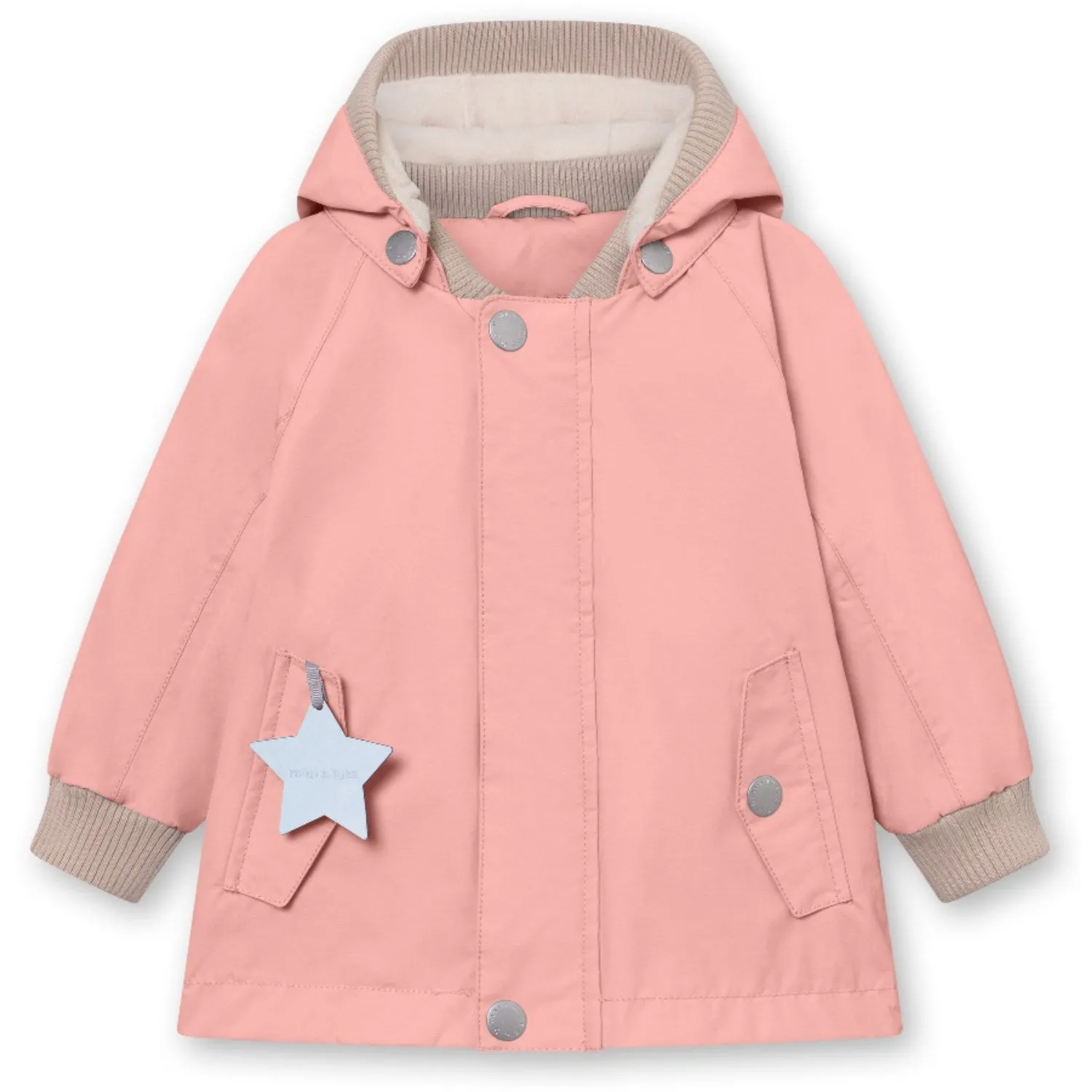 Heavyweight Durability Mini A ture Rose Tan Wally Fleece Lined Spring Jacket. GRS