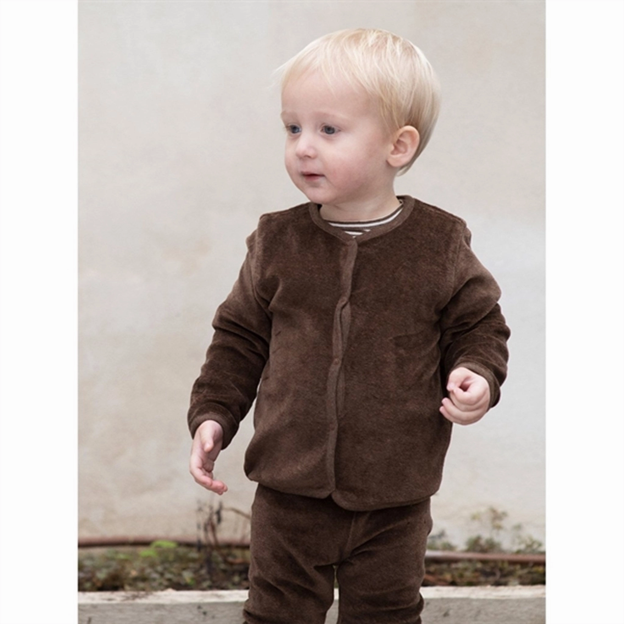 Weather Adaptive Ventilation Wind Shield Serendipity Chestnut Baby Velour Jacket