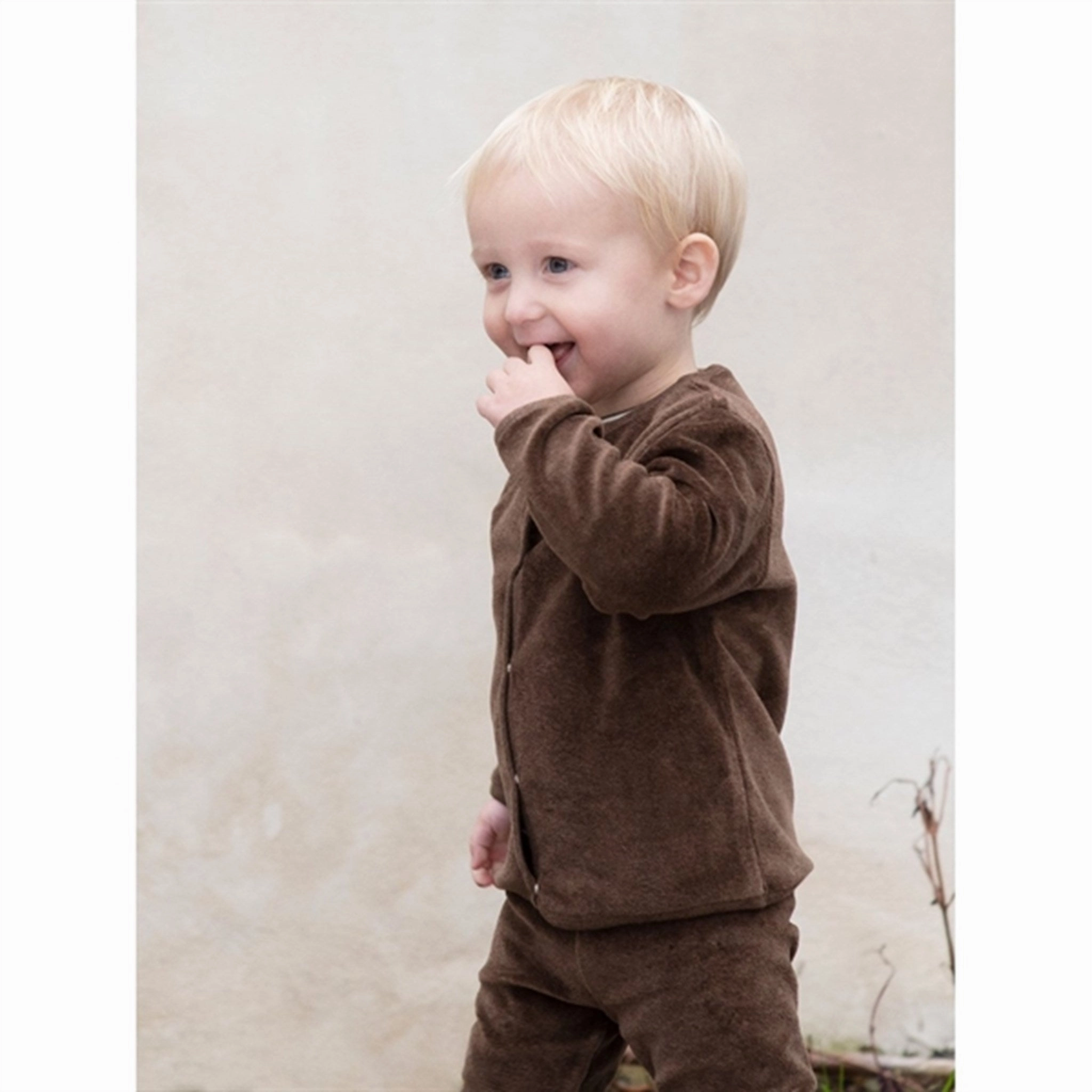 Snag Free Surface Serendipity Chestnut Baby Velour Jacket