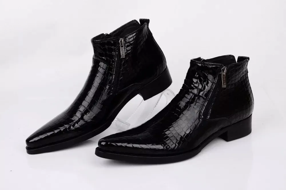 Serpentine Men's Ankle Boots