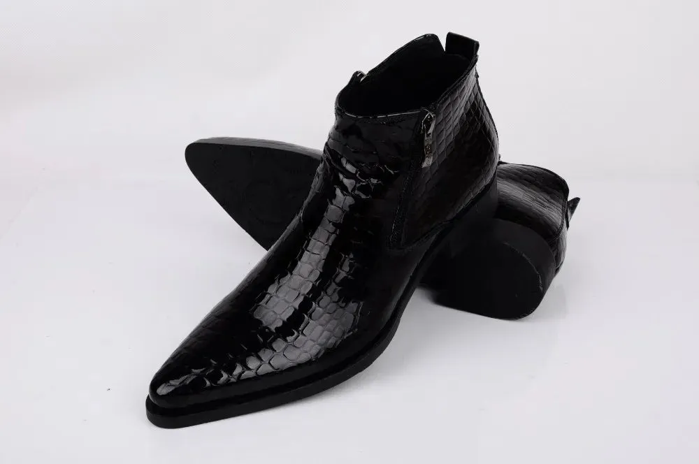 Serpentine Men's Ankle Boots