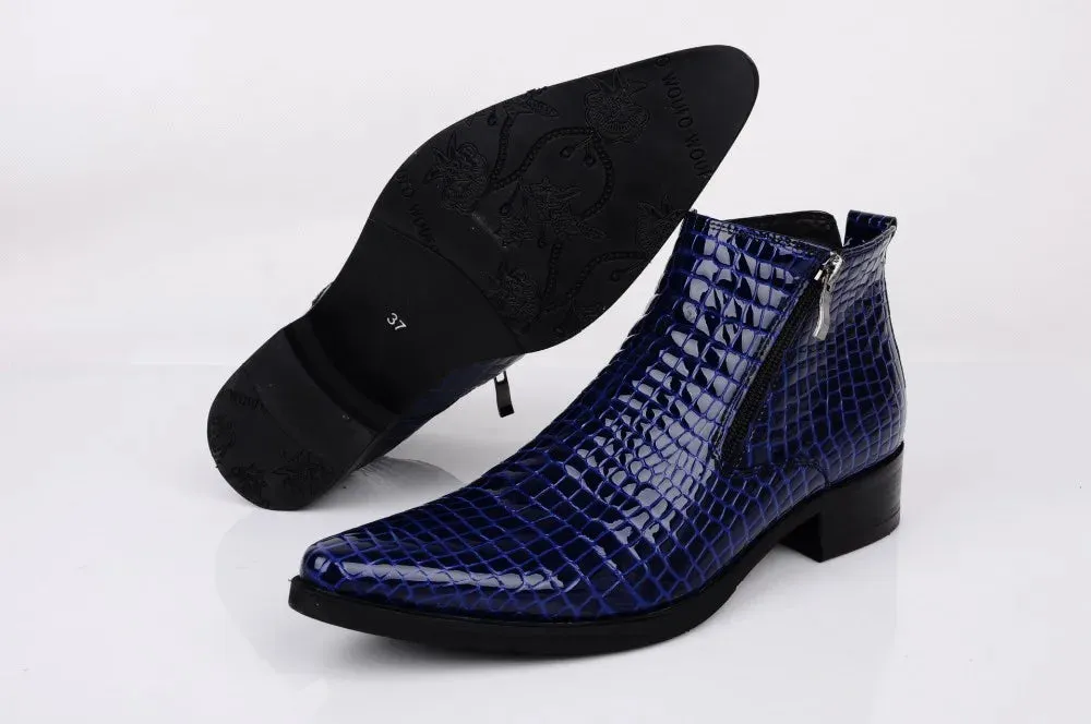 Serpentine Men's Ankle Boots