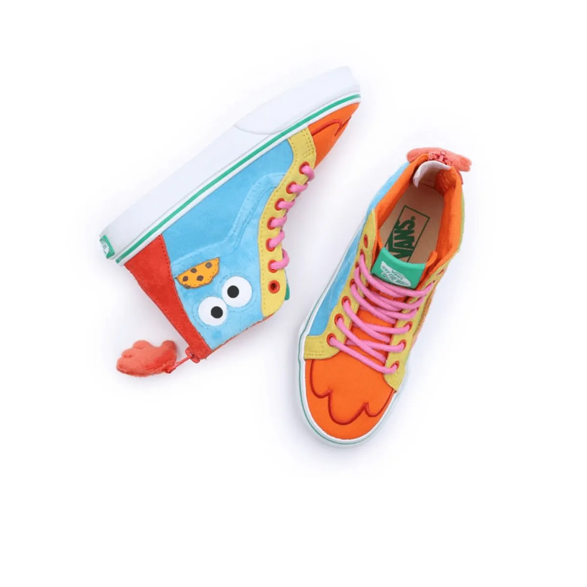   Sesame Street Kid's SK8-Hi Zip 'Multi' Practical Wear Flexible
