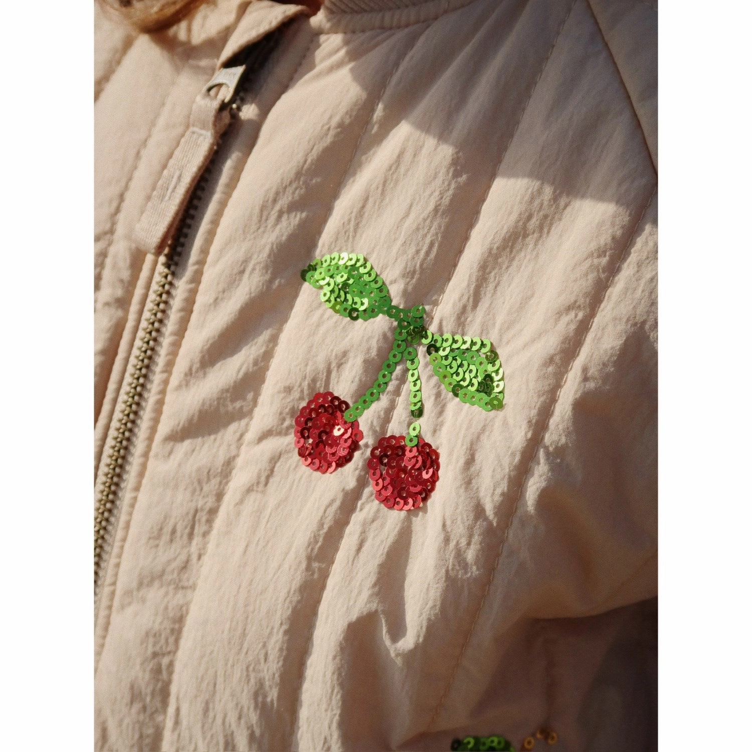 Konges Sl?jd Frapp?? Juno Sequin Bomber Jacket Simple Modern Piece