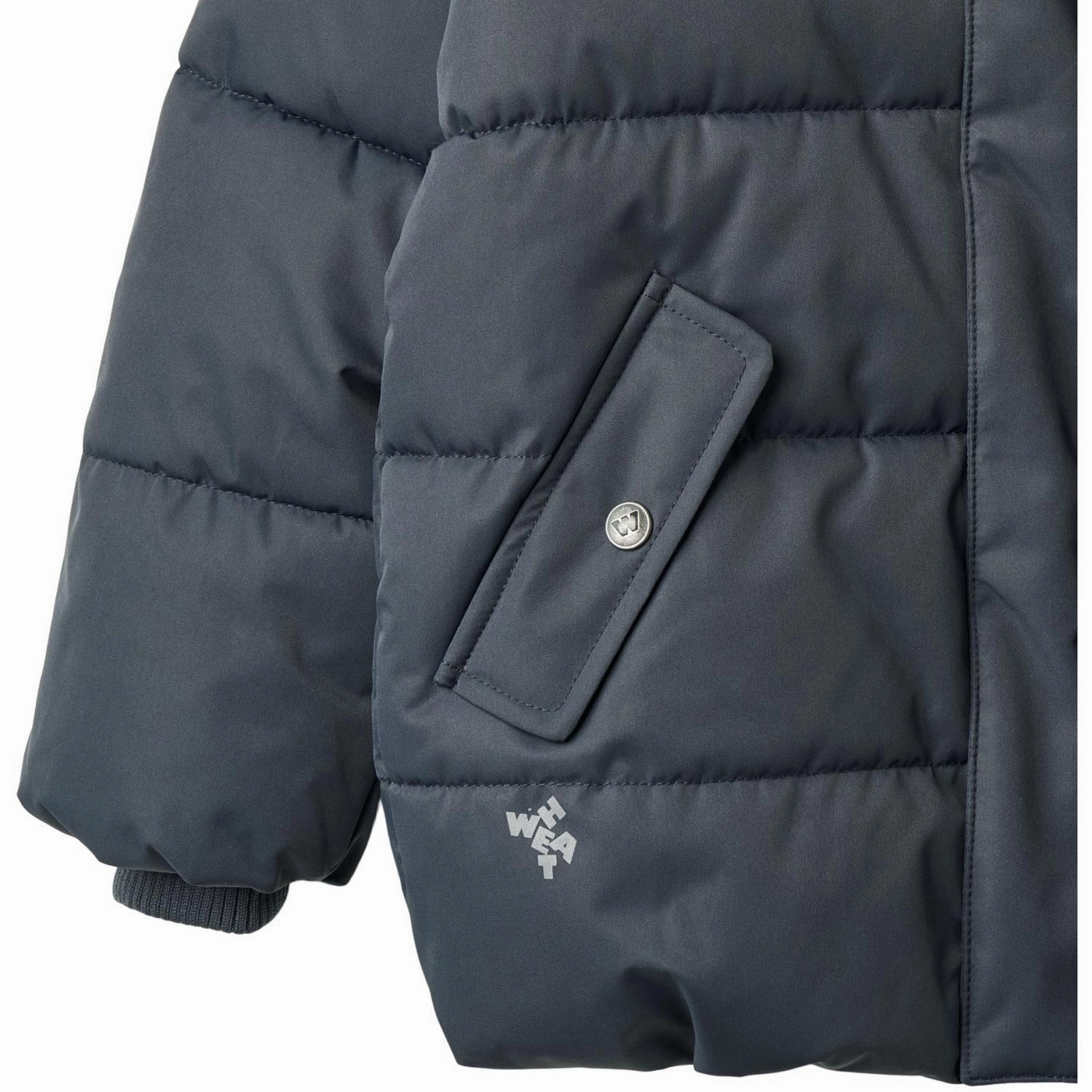 Durable Zipper Stretch Fit Wheat Ink Puffer Jacket Gael