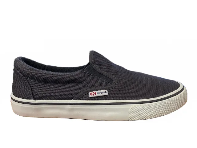 Superga 2311 cotu sneakers in tela S009N90 F67 dk grey iron sporty sneakers video - game - themed running option