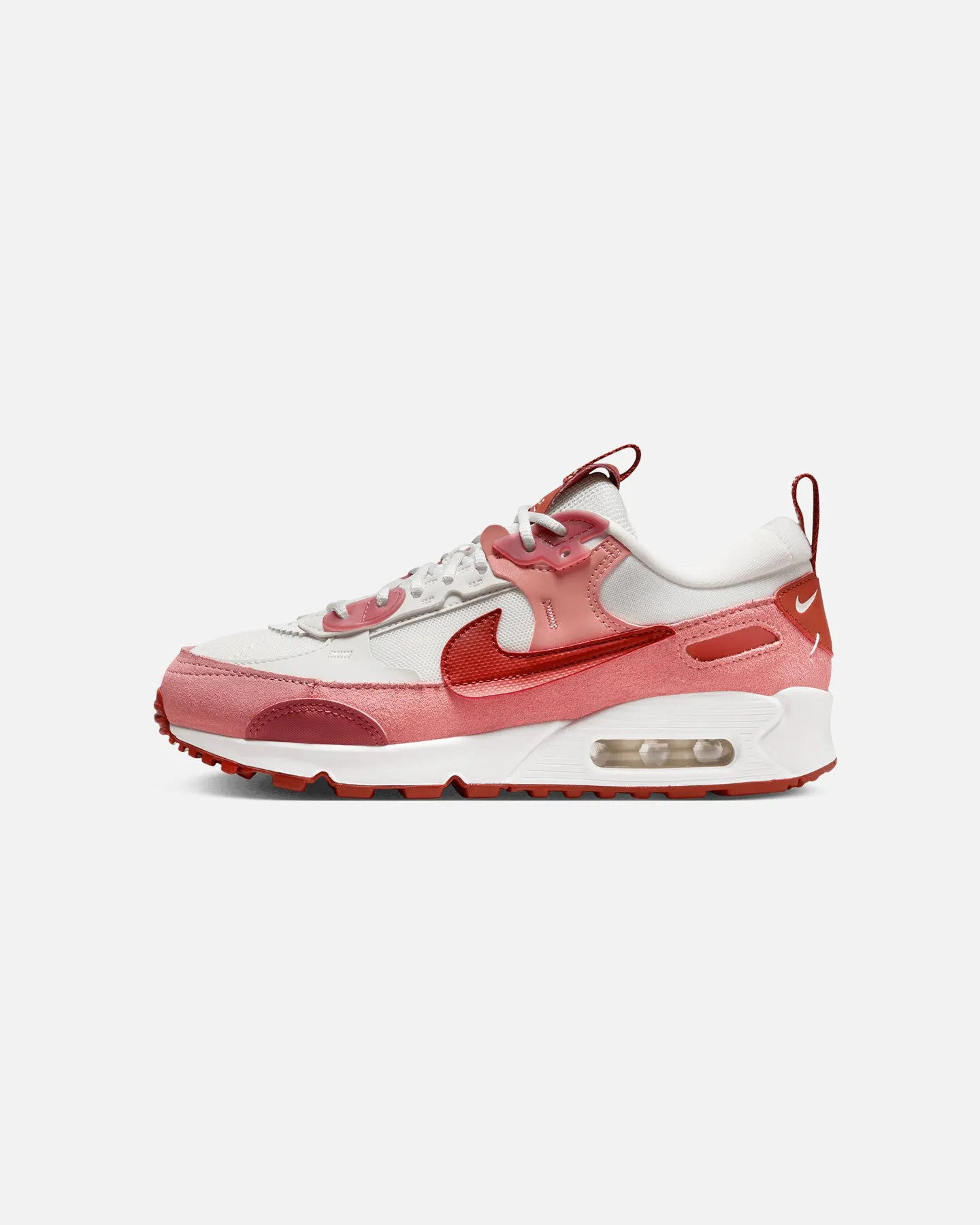 Nike Women's Air Max 90 Futura Red Stardust/Rust moisture - wicking