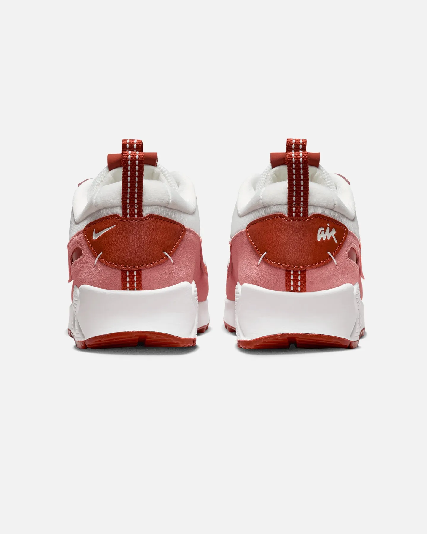 Nike Women's Air Max 90 Futura Red Stardust/Rust Dynamic Fit challenge
