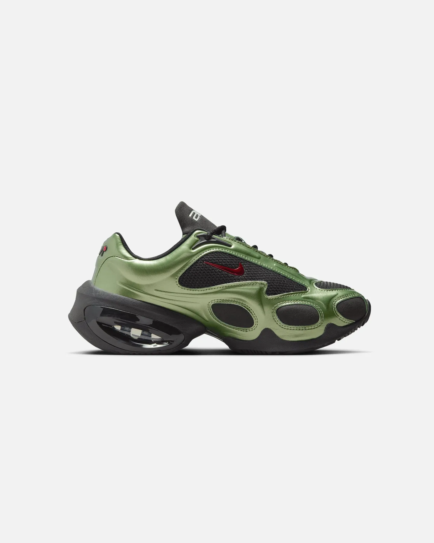 All Terrain Traction Rolling Gait Nike Women's Air Max Muse Black/Green/Red