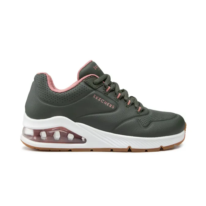 great flexibility Balanced Stack Height Skechers sneakers da donna Uno 2-2nd Best 155542/OLV verde oliva