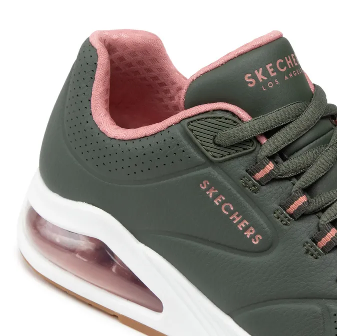 functional - design shoes Skechers sneakers da donna Uno 2-2nd Best 155542/OLV verde oliva