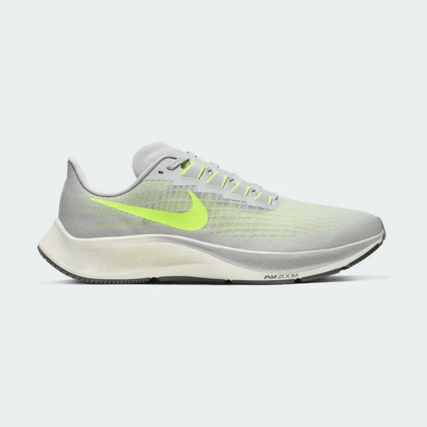 Eco Friendly Nike Air Zoom Pegasus 37 Men's Grey Running Shoes BQ9646 003