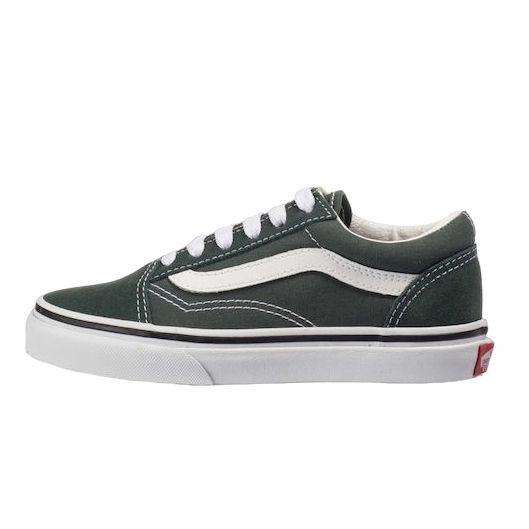 Comfort Collar Design Vans scarpa sneakers da ragazzi Old Skool VN0A4BUUV3N1 verde