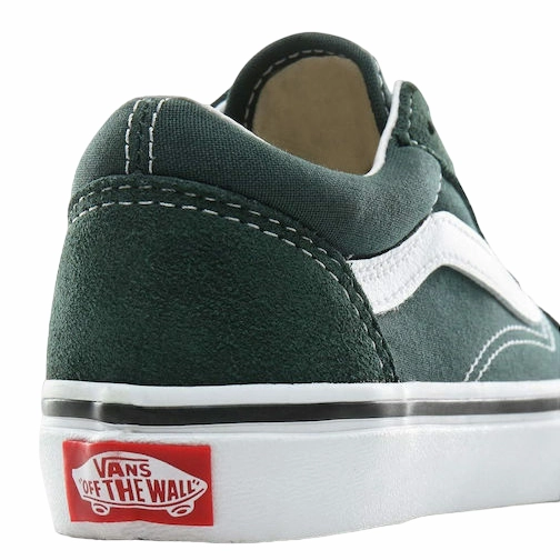 Vans scarpa sneakers da ragazzi Old Skool VN0A4BUUV3N1 verde Wide Stance Base exceptional - running
