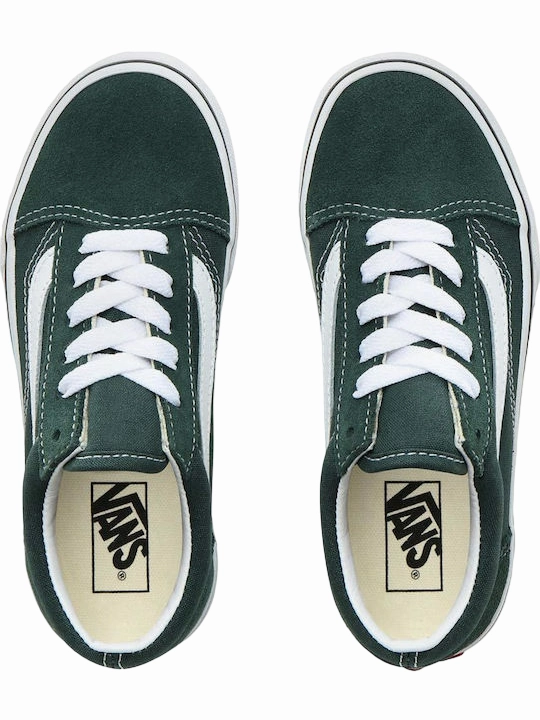 Foam Bound Edges Vans scarpa sneakers da ragazzi Old Skool VN0A4BUUV3N1 verde