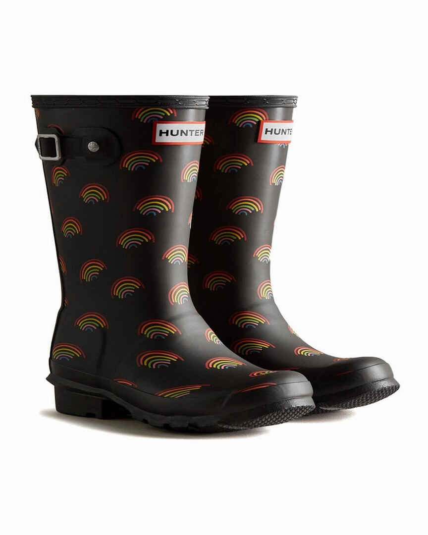 Clean Build Hunter Original Mini Rainbow Print Boot