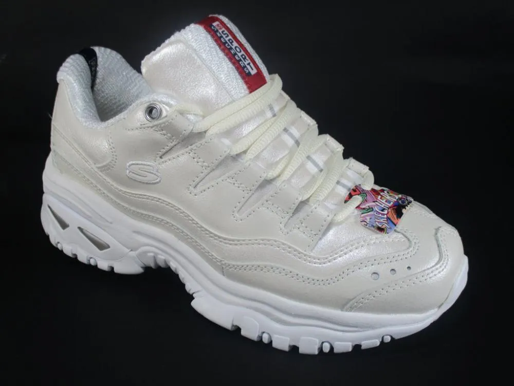 Comfort Run Perimeter Cushioning Ring Skechers scarpa walking da donna Energy Glacier Views 13411/WHT white